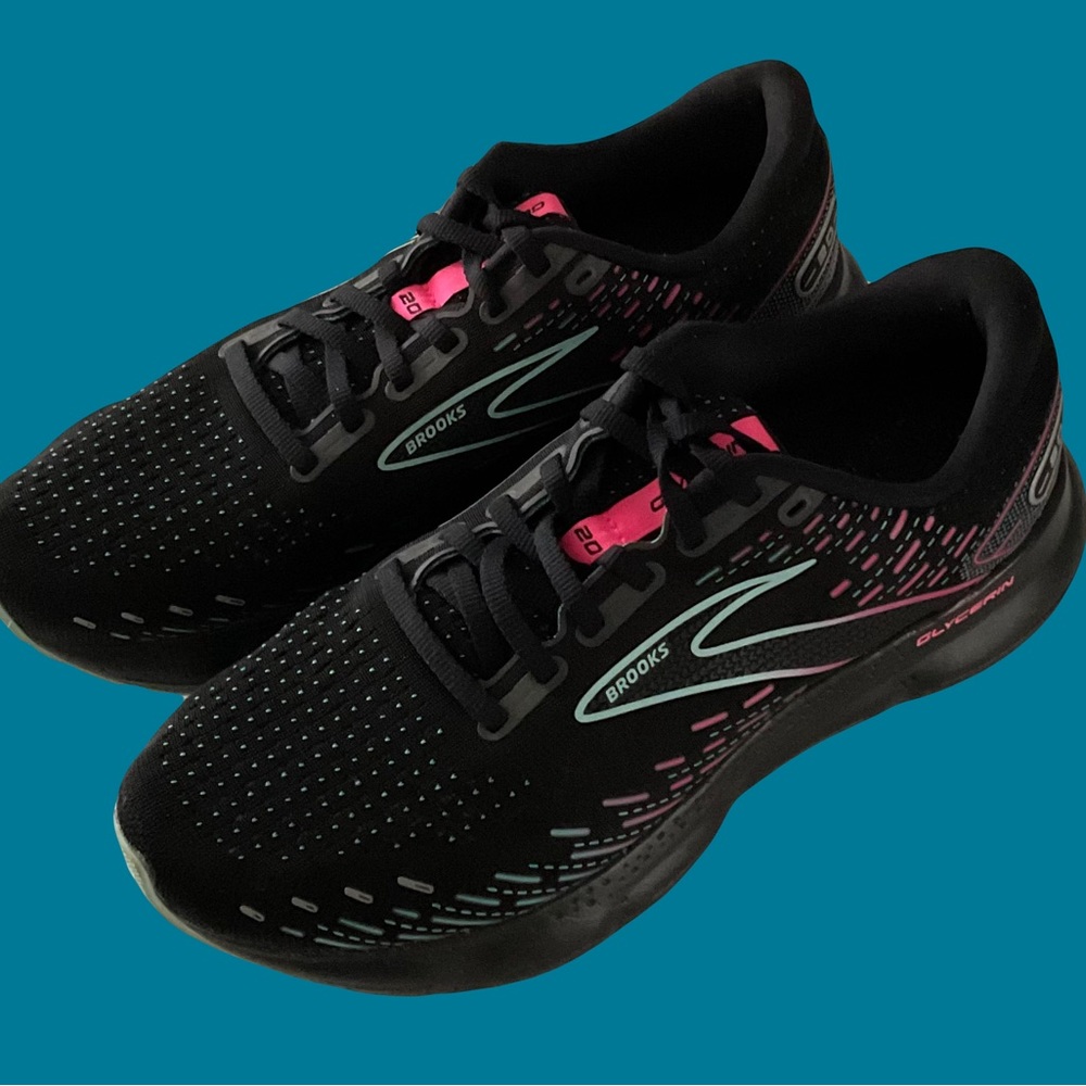 BROOKS Women’s Glycerin 20 Running Shoes - Size 10.5 - Black